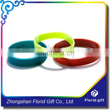 No minimum order personalized cheapest blank silicone bracelets