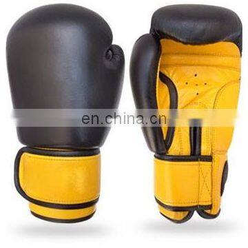 Leather professional boxing gloves