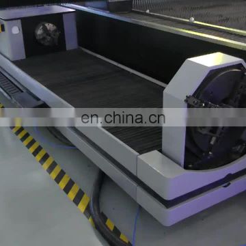 Aluminum and Steel Plate Sheet / Plates and pipes / tubes fiber laser cutting machine