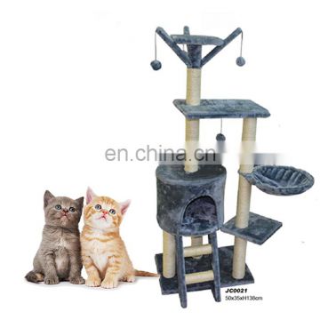 new product eco-friendly feature cat tree toy pet accessories made in china