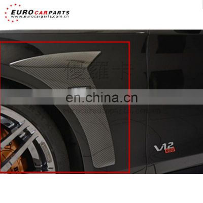 S class w222 carbon finber fender addon fit for s63 S65 reproduced B style carbon fiber fender vents for s63 S65 after 2014 year