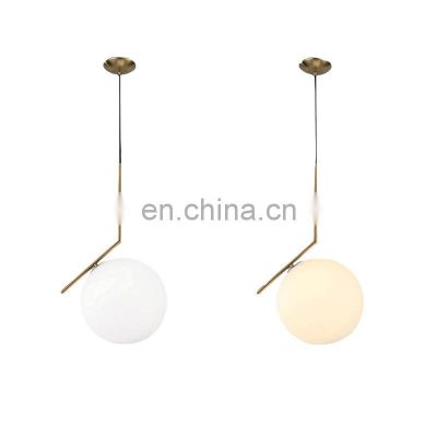 Ring Chandelier Single Pendant Light Hanging Lamp Fixture Led Glass Shell Pendant Lamp