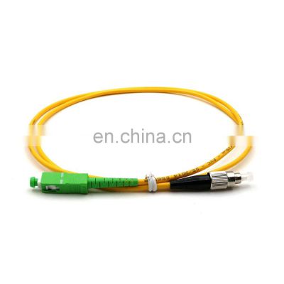 SC APC FC UPC Simplex Single mode G652D Fiber Optic Patch cord cable de conexion de fibra Fiber Jumper fiber patch cord