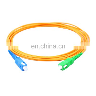 unionfiber oem/odm simplex 2.0mm g652d pvc fiber optic patch cord  cable de conexion de fibra sc sc patch cord fiber patch cord