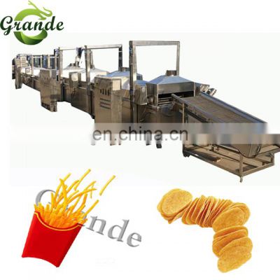 Factory Price Automatic Chips Potato Production Line for Sale