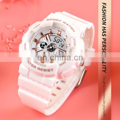 Hot sale SKMEI 1689 fashion ladies watches multifunctional digital sport watch for girl