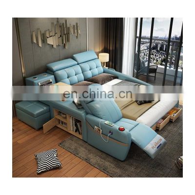 Guangdong Foshan Latest Double Bed Designs