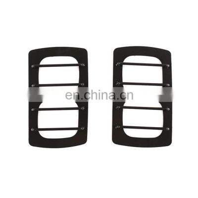 Suitable for 20-21 Land Rover Defender Width Lamp Protection Mesh Matte Black 2-Piece Lamp Shades