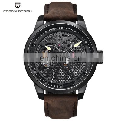 PAGANI DESIGN 1625 Leather Strap Men's Watch Automatic Mechanical Buy Watches Online Mans Cool Watch