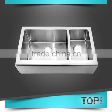 2016 Hot selling apron stainless steel kitchen sink