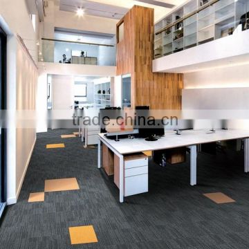Carpet Tiles 50x50, New Design Carpet Tiles with PVC Backing, Nylon Carpet Tile