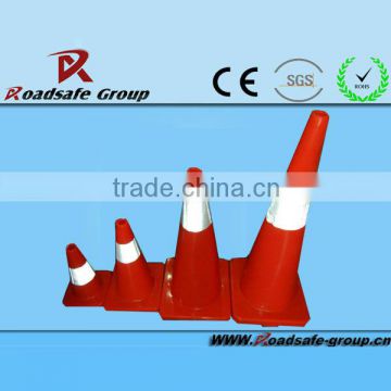 2013 RSG wholesale best quality 90" PVC fluorescent reflective cone