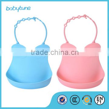 Waterproof Silicone Baby Bid with lovely design