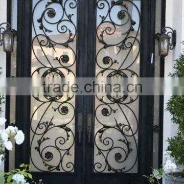 Top-selling artistic wrought iron doors in guangzhou