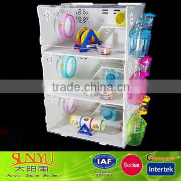 Small Animal Pets Paradise Acrylic Pet Cages Hamster Cages Wholesale                        
                                                Quality Choice