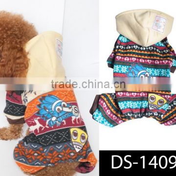 2015 winter hand crochet dog sweater for small dogs