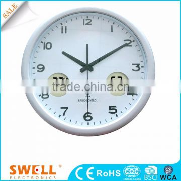 Chinese round plastic wall clock manufacture , oriental quartz wall clock dial