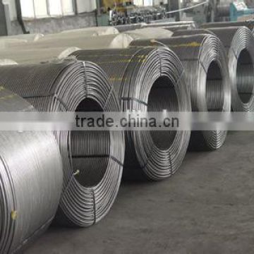 Leading exporter Ca Fe cored wire steelmaking used
