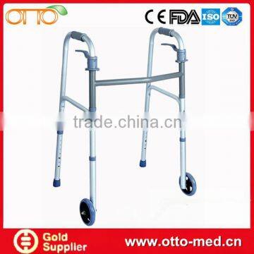 Aluminum walker medical walker