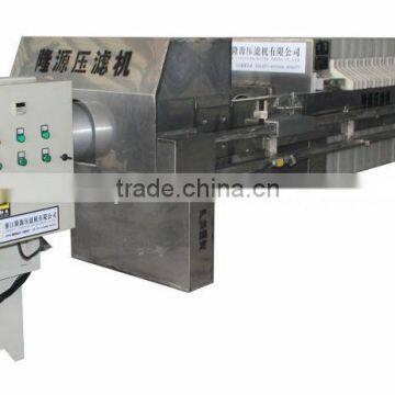 Full Professional Recessed Automatic Stainless Steel Press Filter