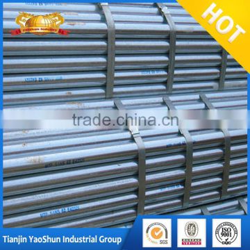 galvanized flexible pipe/galvanized handrail pipe for outdoor steps