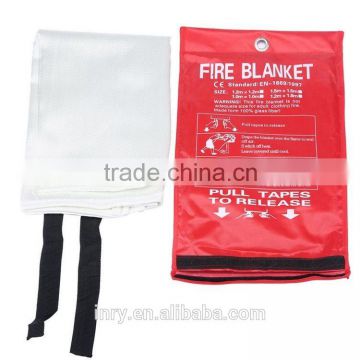 450GSM Manufacture High Quality Customized Survival Portable Kitchen Fire Blanket With Handles