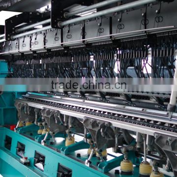 Electronic jacquard machine , high quality warp knitting fabric lace machine factory