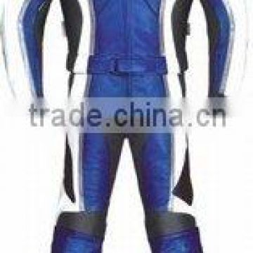 DL-1312 Leather Motorcycle Suits , Leather Garments