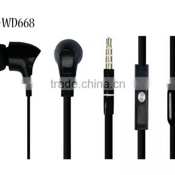 Mobile phone accessories factotry supply handsfree earphone