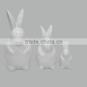 Animal Easter Gift Ceramic Garden Rabbit Decoration