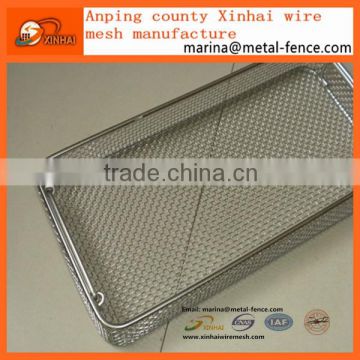 Customize Small Silver Stainless Steel Wire Metal Basket