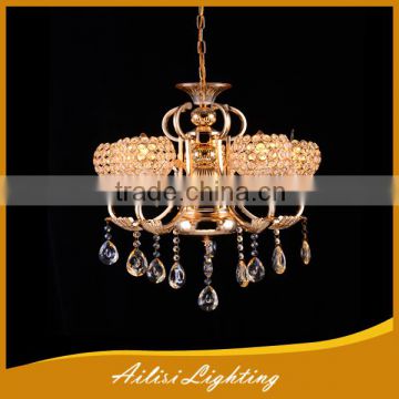 Modern Popular Top Quality Energy Saving Crystal Chandelier Lamp With 5 Lights