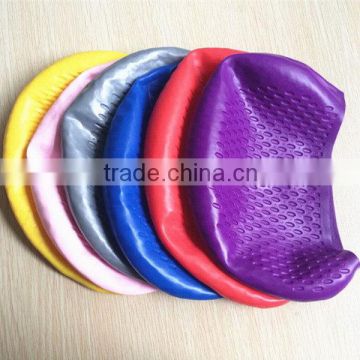 Excellent quality new coming waterproof silicone water swim cap