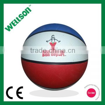 Popular rubber basketball in USA