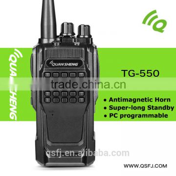 Handheld Type cheap vhf uhf two way radio quansheng TG-550