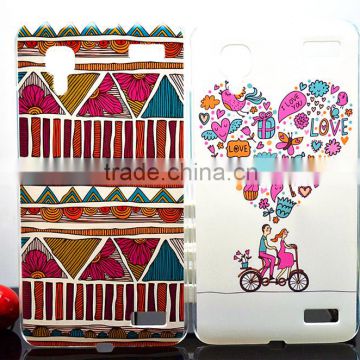 pc/tpu phone case with color Printing style for Vivo X5