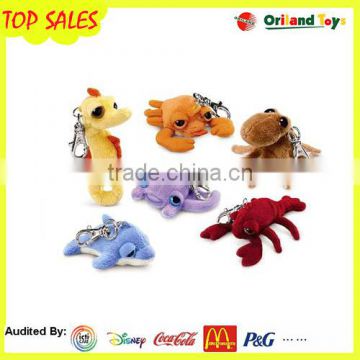 Promotional metal Customized high quality cute toy custom soft keychain wholesale