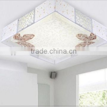High quality LED strip light,indoor ceiling light ,square parchment light shade for bedroom