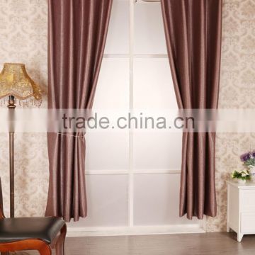 100% polyester fabric embossed black out drapery curtain for home hotel cafe office
