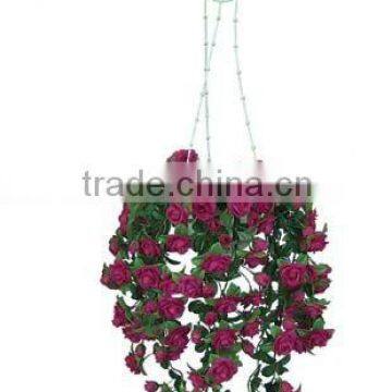 garden decorative artificial rose pendant