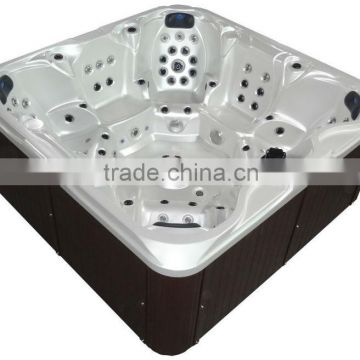 Hydro Usa Acrylic bathtub Freestanding outdoor spa Freestanding Hot Tub with overflow