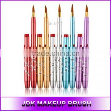 Hot Sale colorful Retractable Lip Liner Brush with Private Label