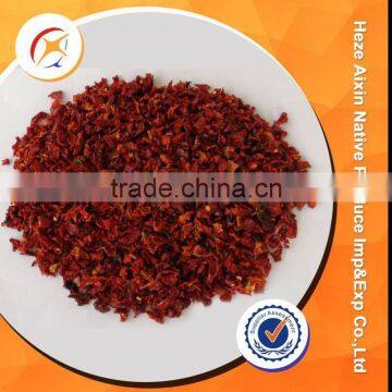 Fresh Red Bell Pepper Granules