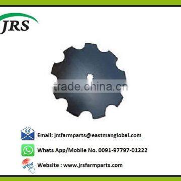 Notched disc blades , harrow disc, boron steel harrowdisc