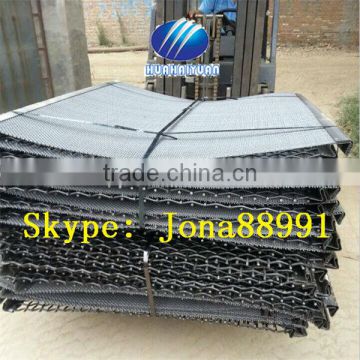 High tensile steel sieving mesh