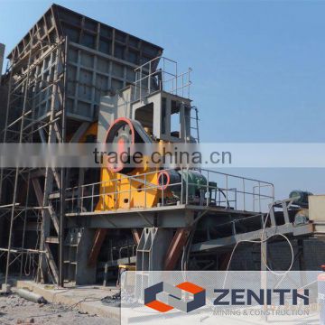 High efficiency stone crusher plant mfg in india with large capacity and ISO Approval