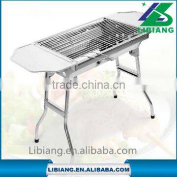 Floding and easy to carry outdoor stainless barbecue grill