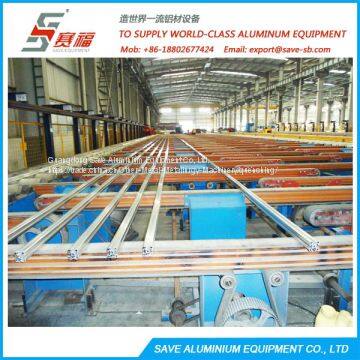 Aluminium Extrusion Profile Flat Transfer Type Cooling Table