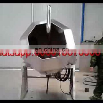 peanut coating machine flavoring machine Octagon potato chips seasoning machine With Stainless Steel