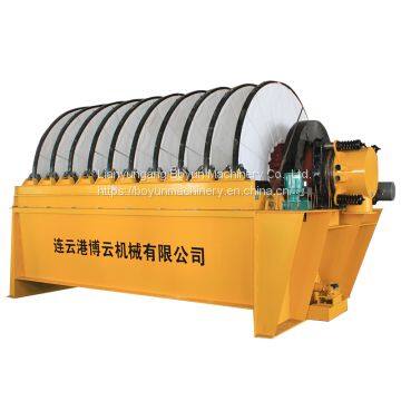 Solid And Liquid Self Cleaning Rotary Vacuum Disc Filter For Copper Ore